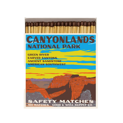 Canyonlands Vintage National Park Cabin Matches - -