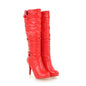 Stylish Simple High-Heeled Platform Stiletto Boots- Kia Day Design- {{Product type}}