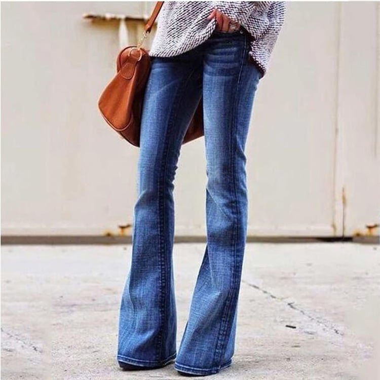 Chic Fit Ladies Slim Jeans - Navy Blue S - Women's Fashion - Women's Clothing - Bottoms - Jeans