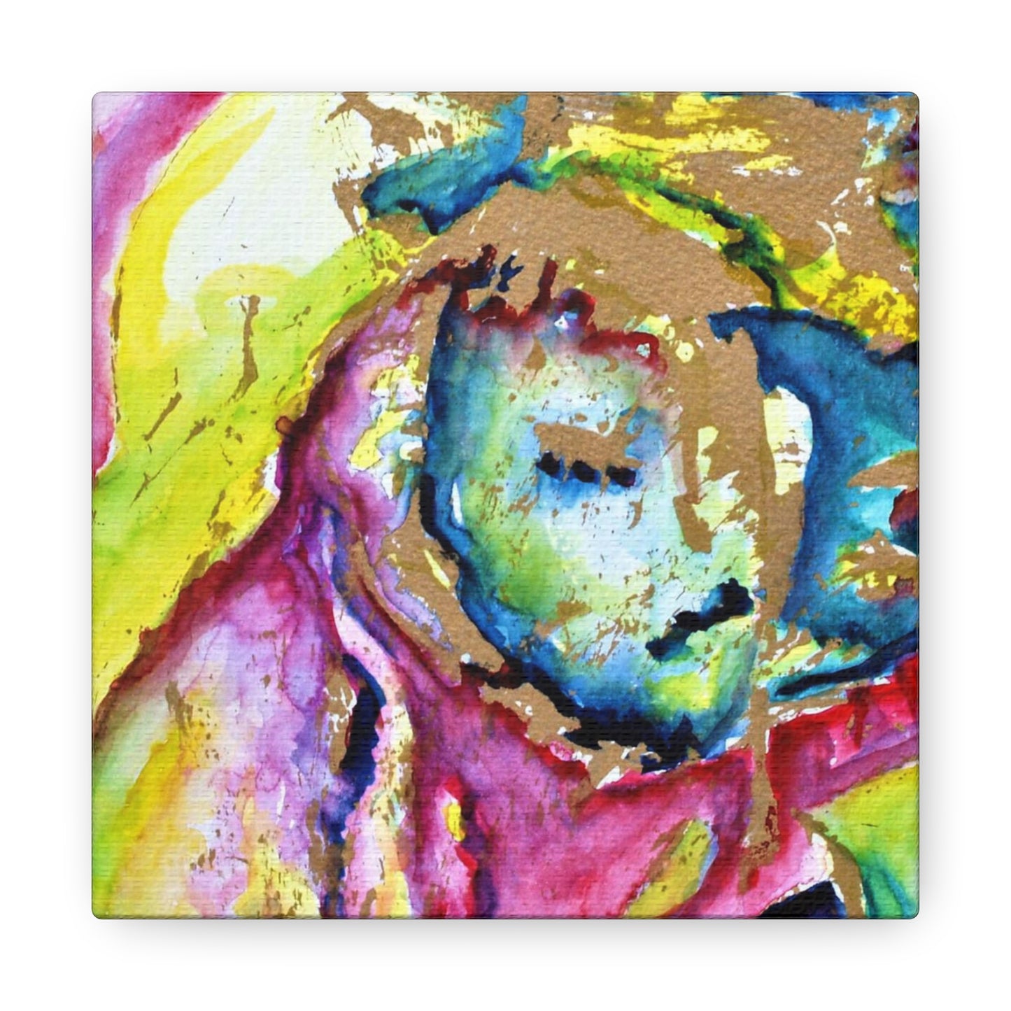 Mother's Face Canvas Gallery Wraps