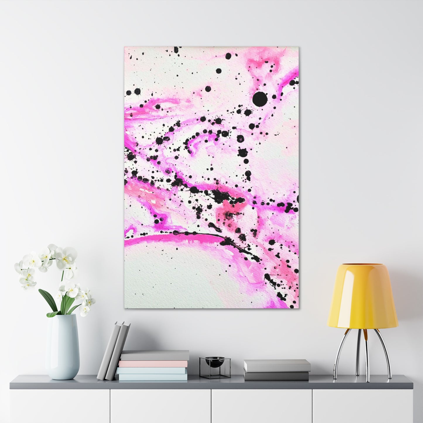 Neon Lightning Canvas Gallery Wraps