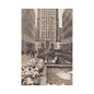 Rockefeller Plaza Satin Canvas Stretched 24″ x 36″ (Vertical) 1.5"