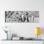 Suspended Boulder Dam Worker Canvas Gallery Wraps 60″ x 20″ 1.25"