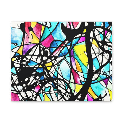 Kaleidoscope Canvas Gallery Wraps 14″ x 11″ 1.25"