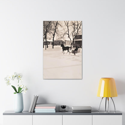 Carriage Ride Canvas Gallery Wraps 24″ x 36″ 1.25"