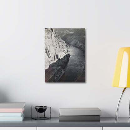 Boulder Dam Stretched Canvas 1.5" 12″ x 16″