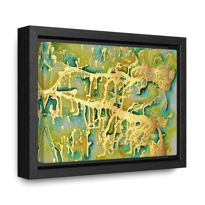 Acid Rain Gallery Canvas Wraps, Horizontal Frame