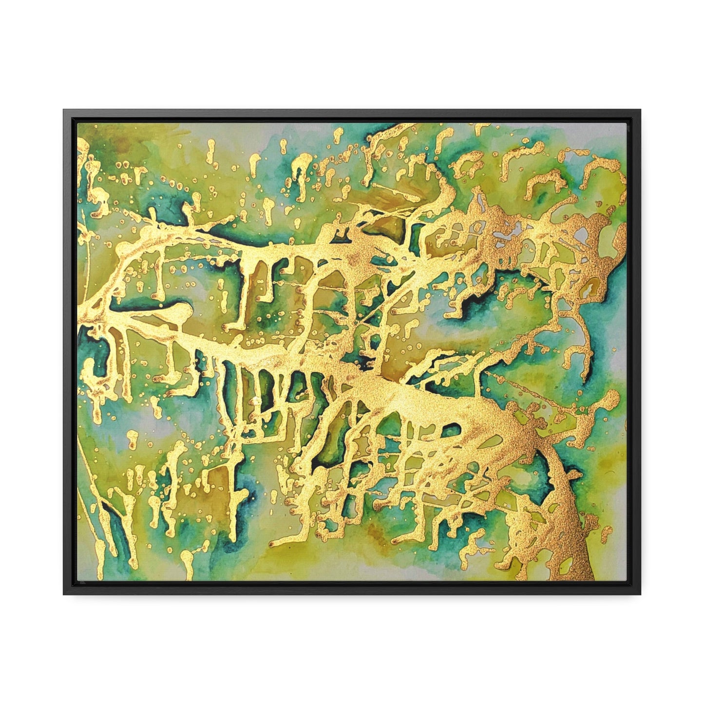 Acid Rain Gallery Canvas Wraps, Horizontal Frame