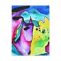 Cat Dog Stretched Canvas 1.5" 18″ x 24″