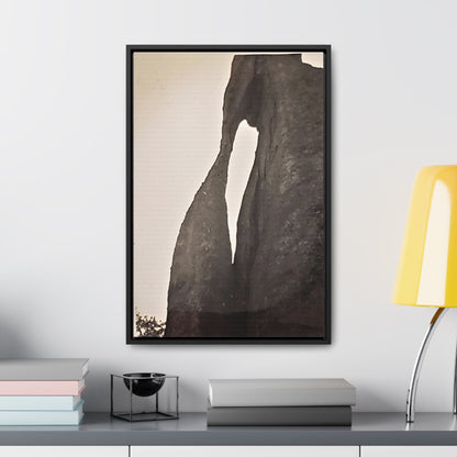 The Needles Eye Gallery Canvas Wraps Vertical Frame 16″ x 24″ Premium Gallery Wraps (1.25″) Black