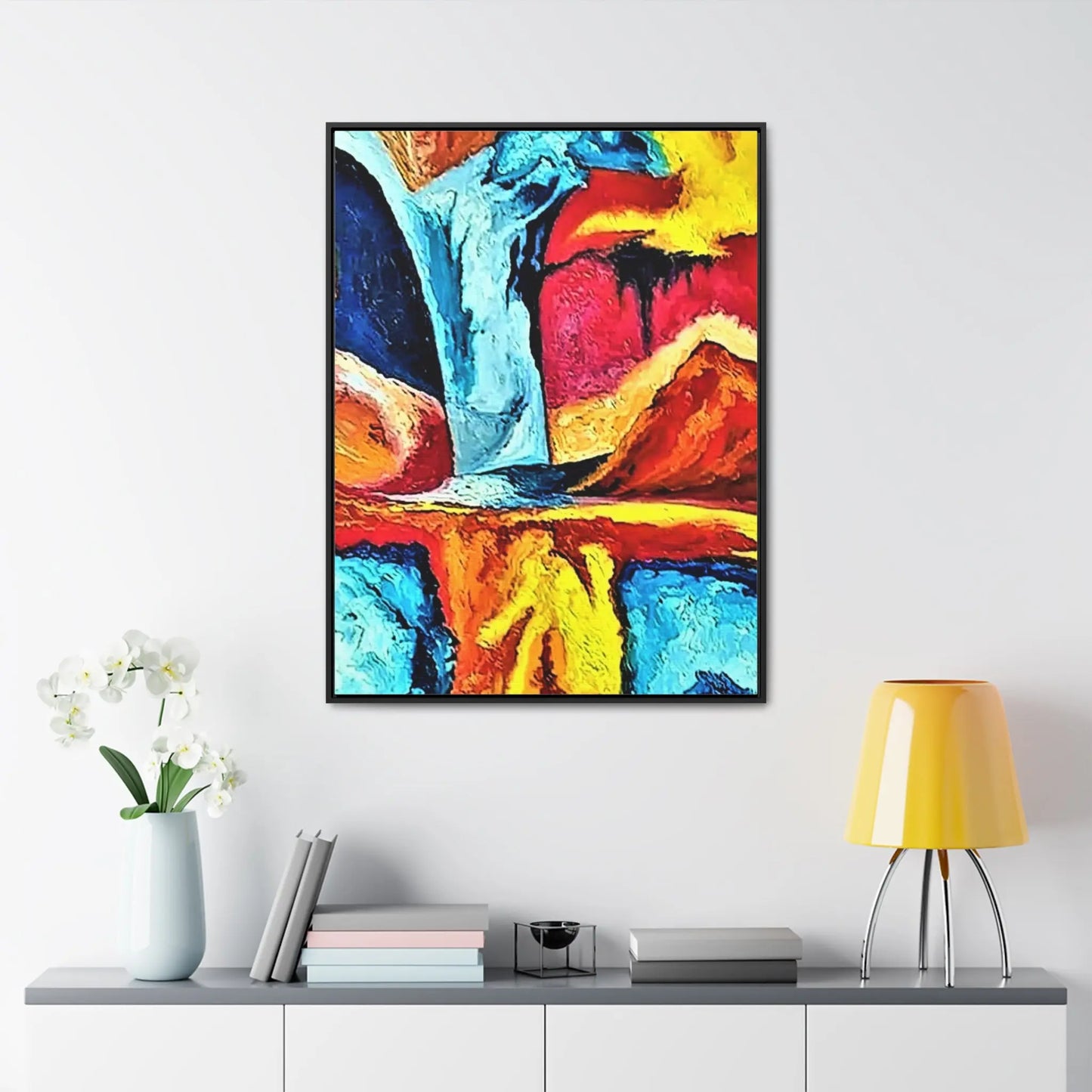 Pele Gallery Canvas Wraps, Vertical Frame