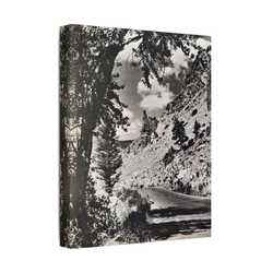 Eagles Nest Rock Yellowstone Satin Canvas Stretched