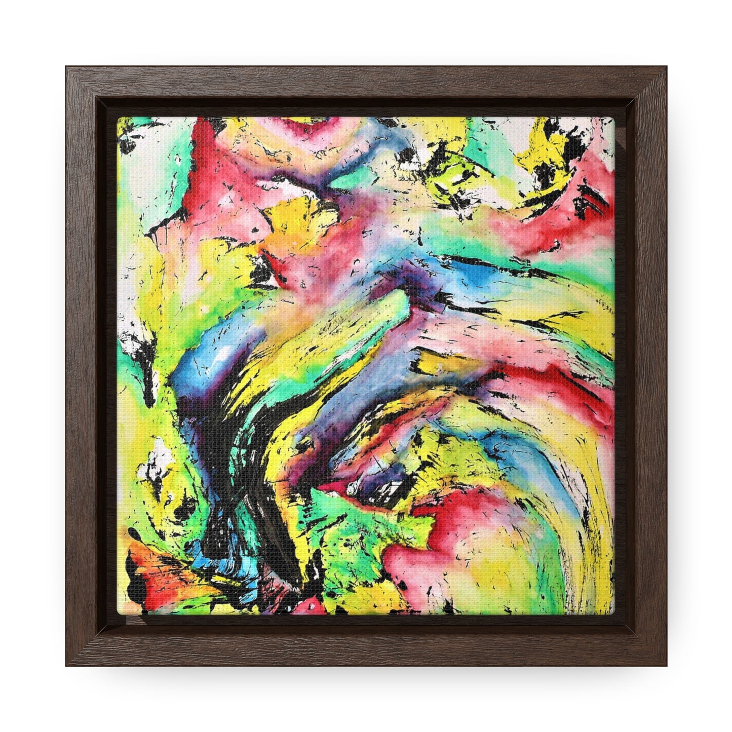 Vortex Gallery Canvas Wraps, Square Frame