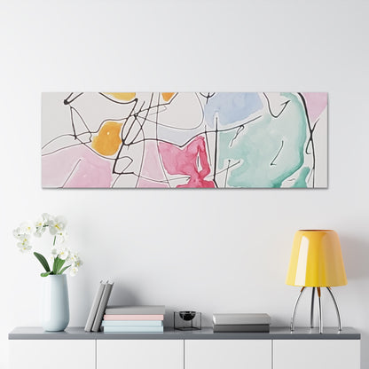 Abstract Face Canvas Gallery Wraps