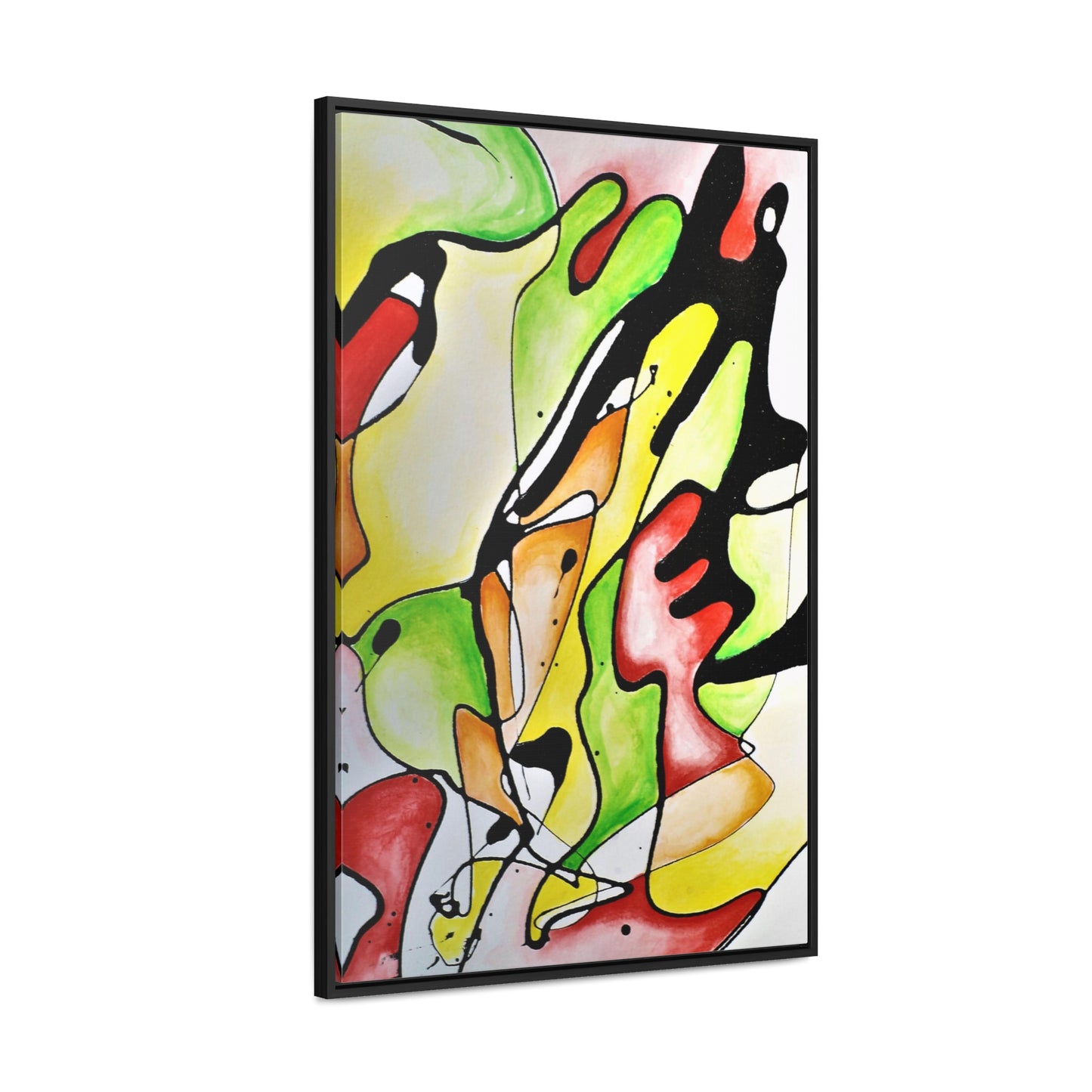 Red Mushroom Gallery Canvas Wraps, Vertical Frame