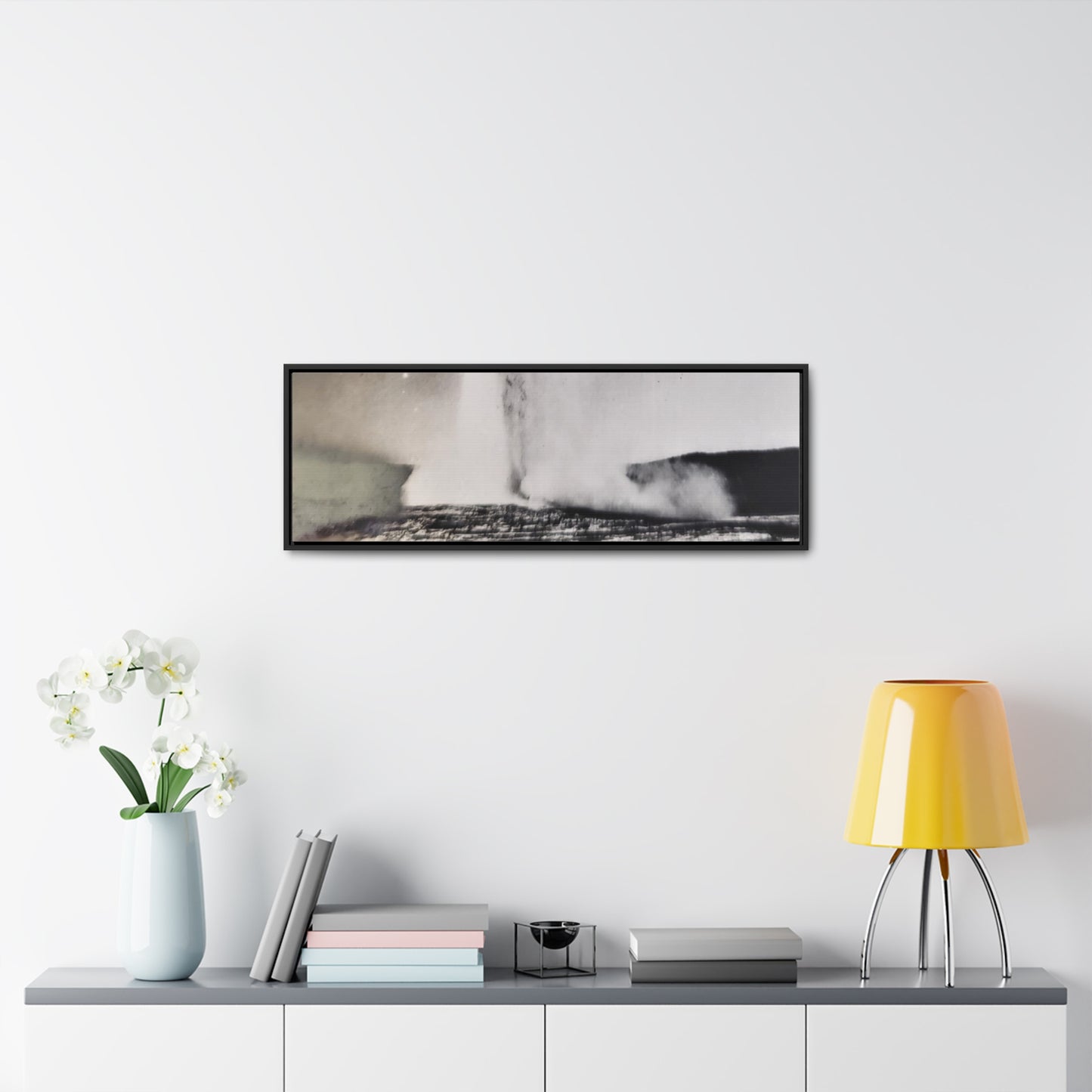 Old Faithful Geyser Yellowstone Gallery Canvas Wraps, Horizontal Frame