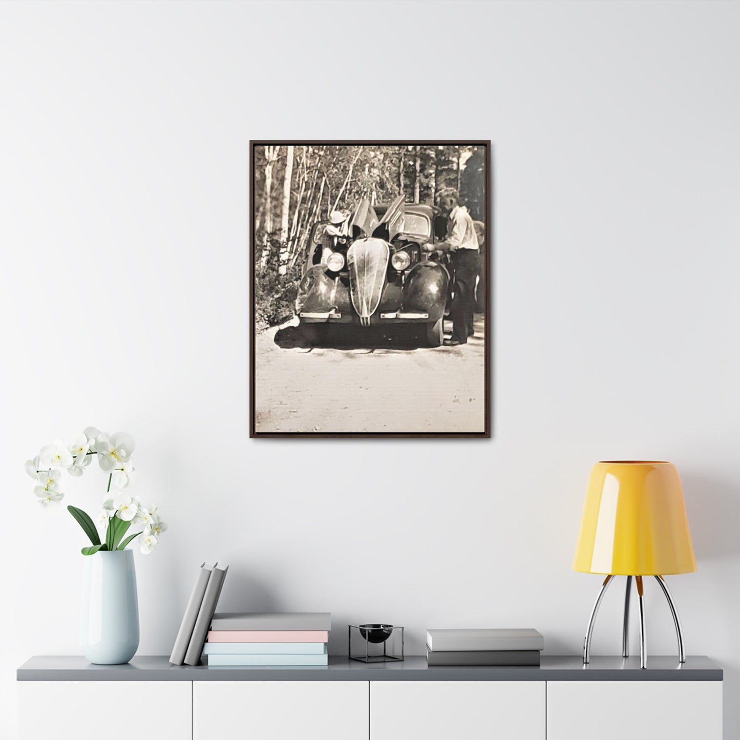 After The Black Hills 1939 Gallery Canvas Wraps, Vertical Frame