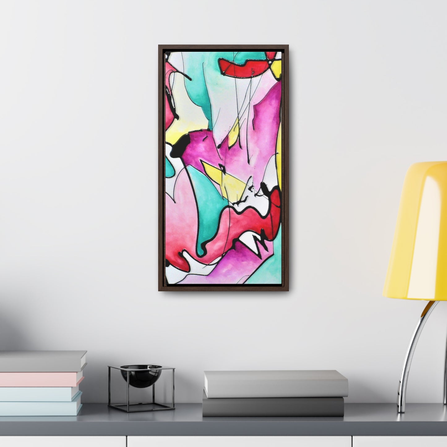 Glass Gallery Canvas Wraps, Vertical Frame