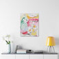 Abstract Face Canvas Gallery Wraps - Kia Day Design