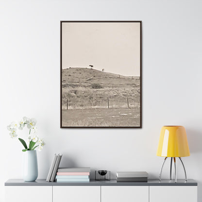 Outside Philip South Dakota Gallery Canvas Wraps, Vertical Frame