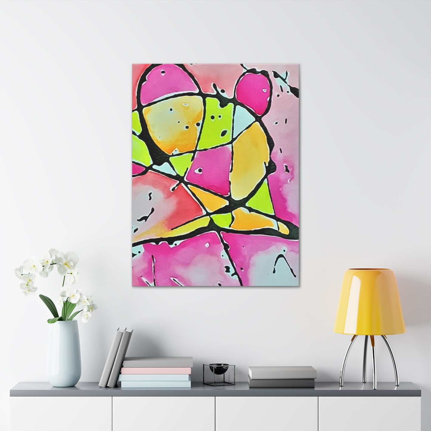 Pink Mouse Canvas Gallery Wraps