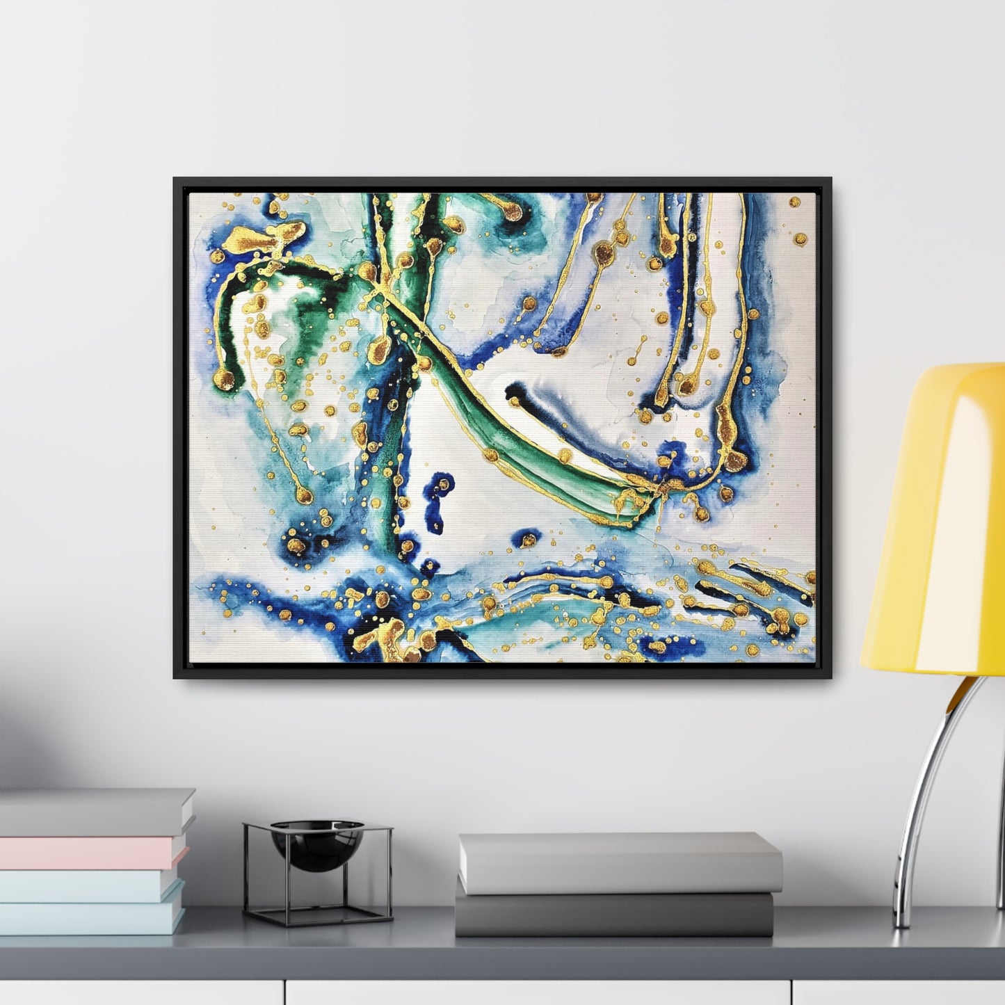 Blue Willow Gallery Canvas Wraps, Horizontal Frame