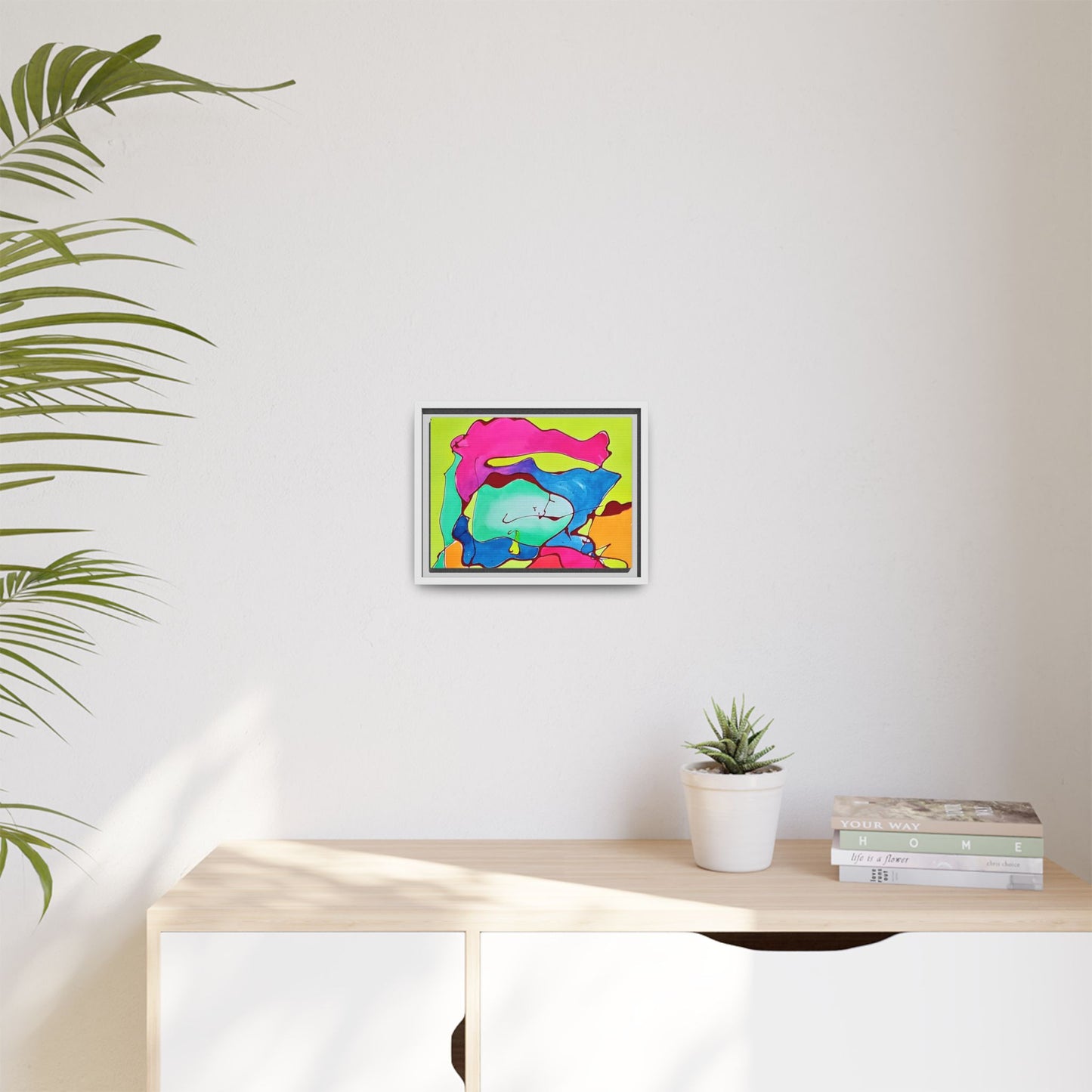 Kool Kid Matte Canvas Framed - Kia Day Design