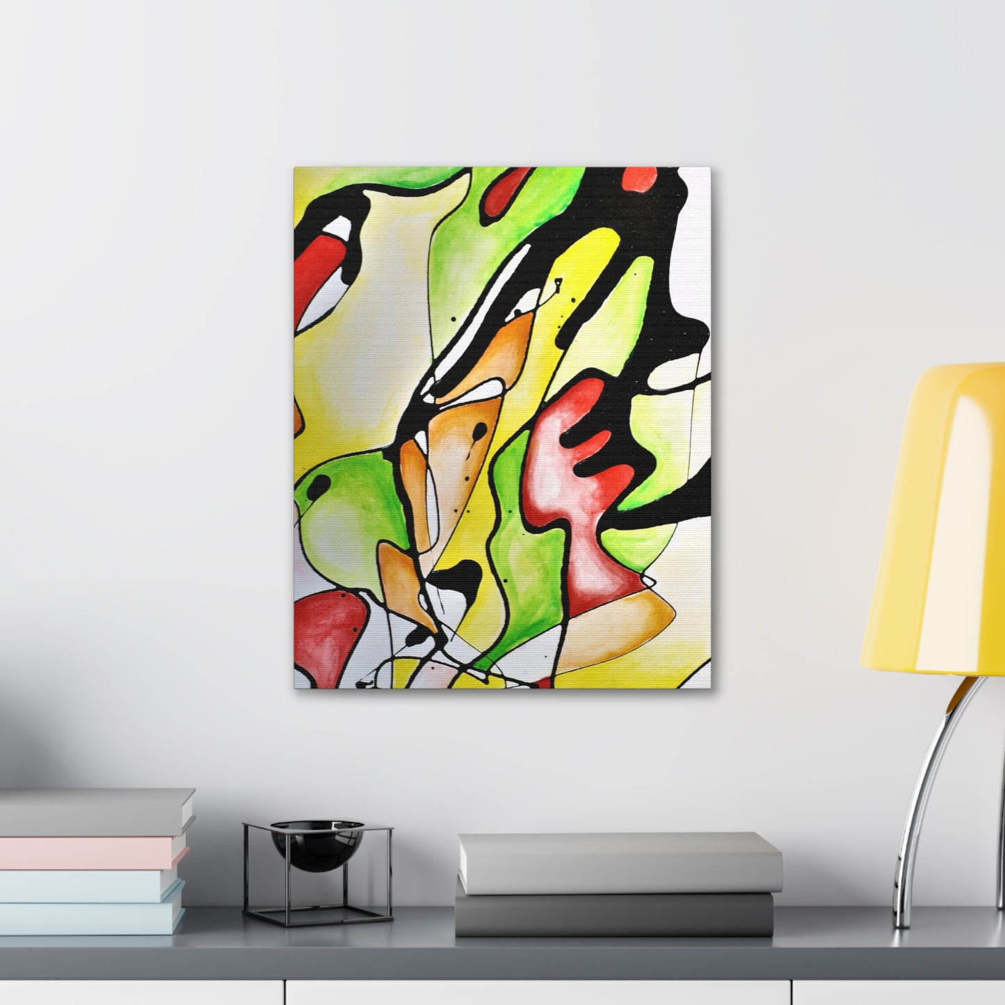 Red Mushroom Canvas Gallery Wraps