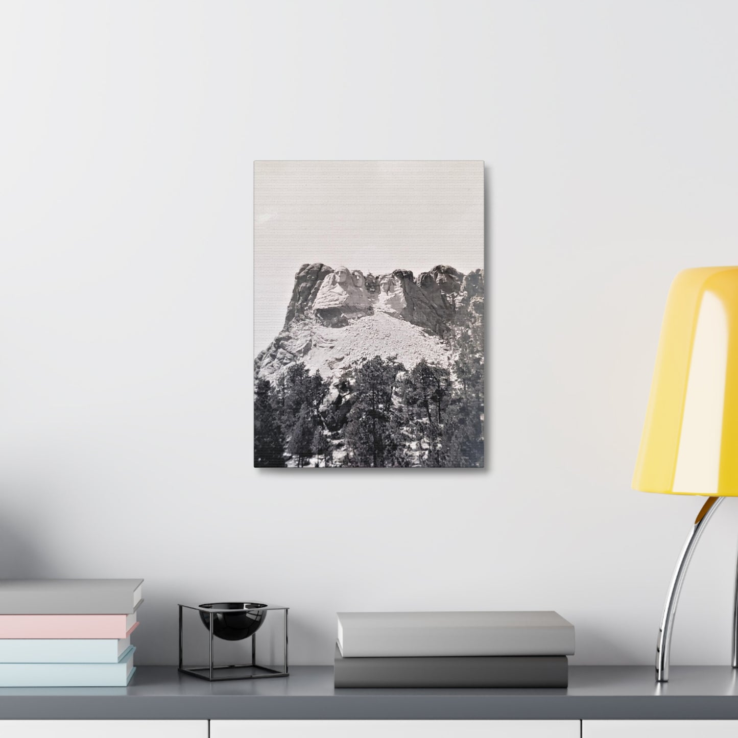 Black Hills Mount Rushmore Stretched Canvas