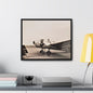 Refueling Mid-Contintent Chief Line 1939 Gallery Canvas Wraps Horizontal Frame 20″ x 16″ Black Premium Gallery Wraps (1.25″)