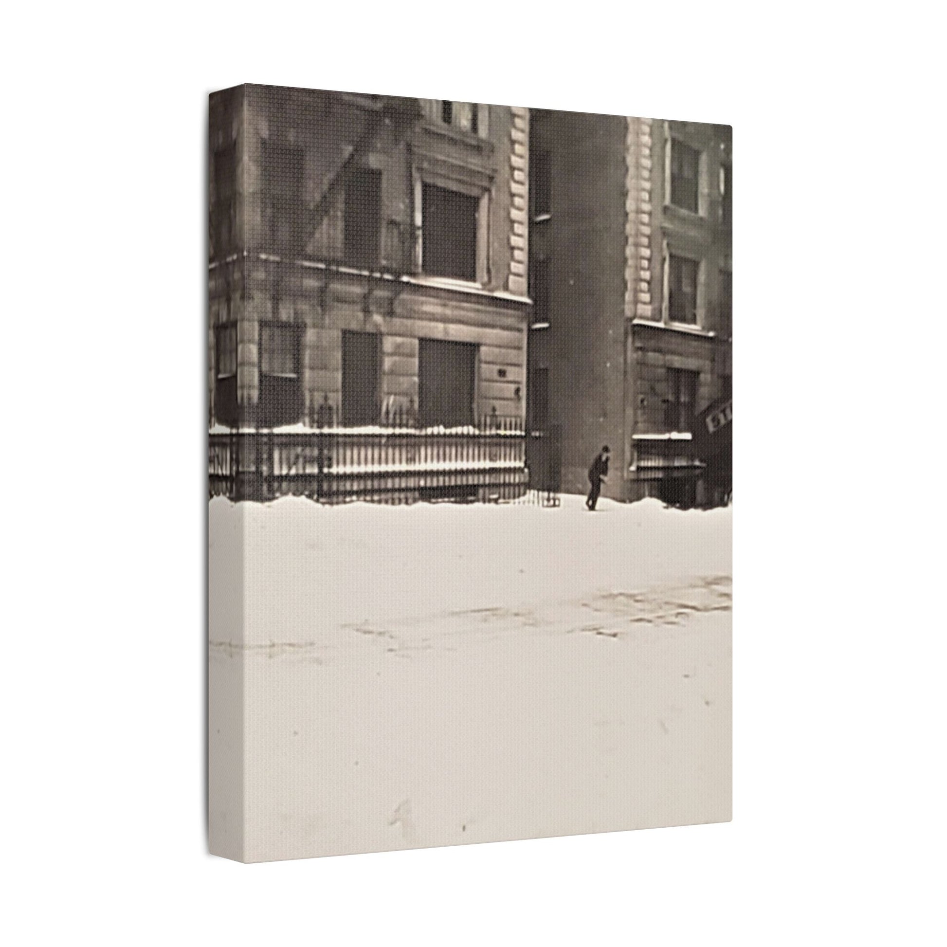 430 W 119th St New York Satin Canvas Stretched