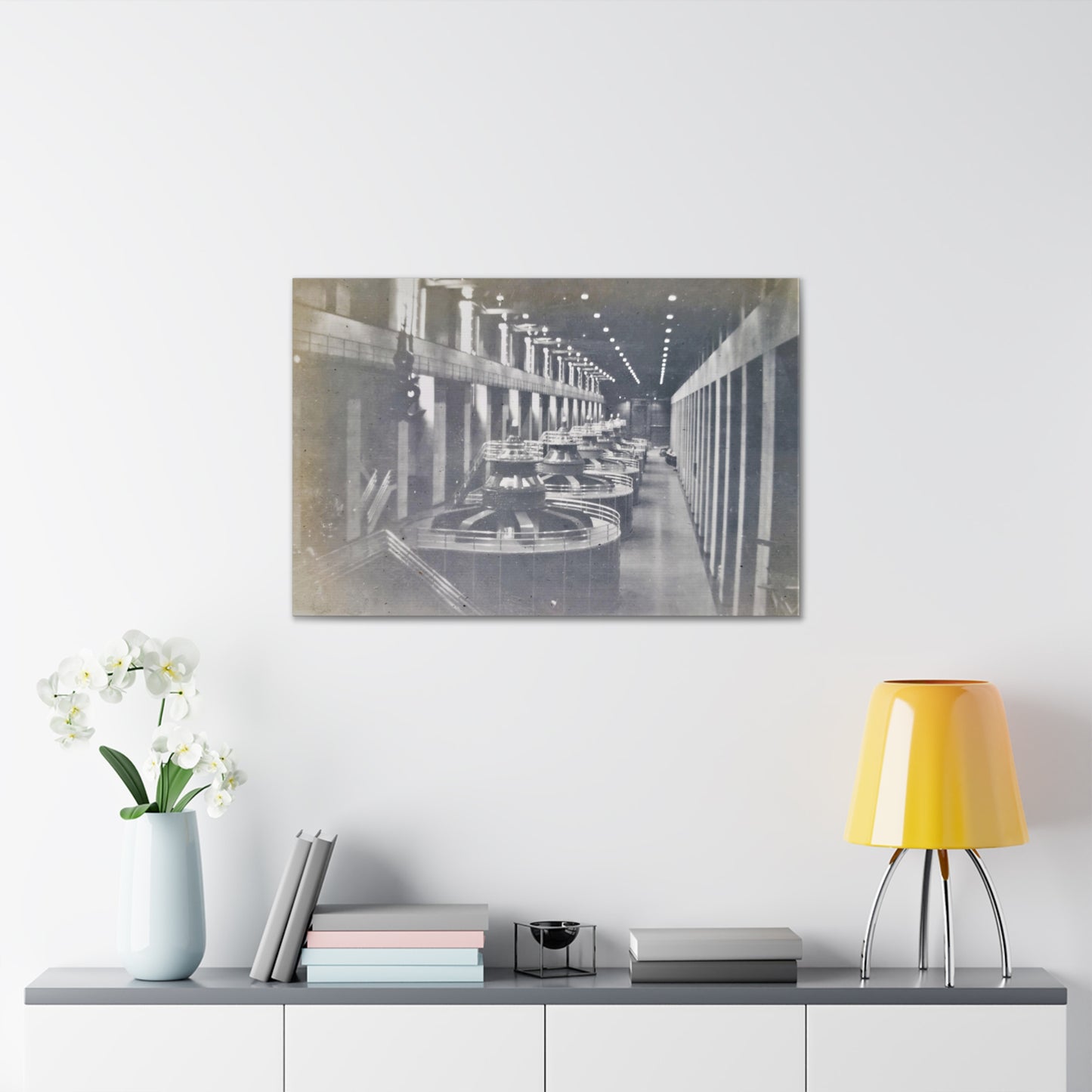 Boulder Dam Powerhouse Canvas Gallery Wraps