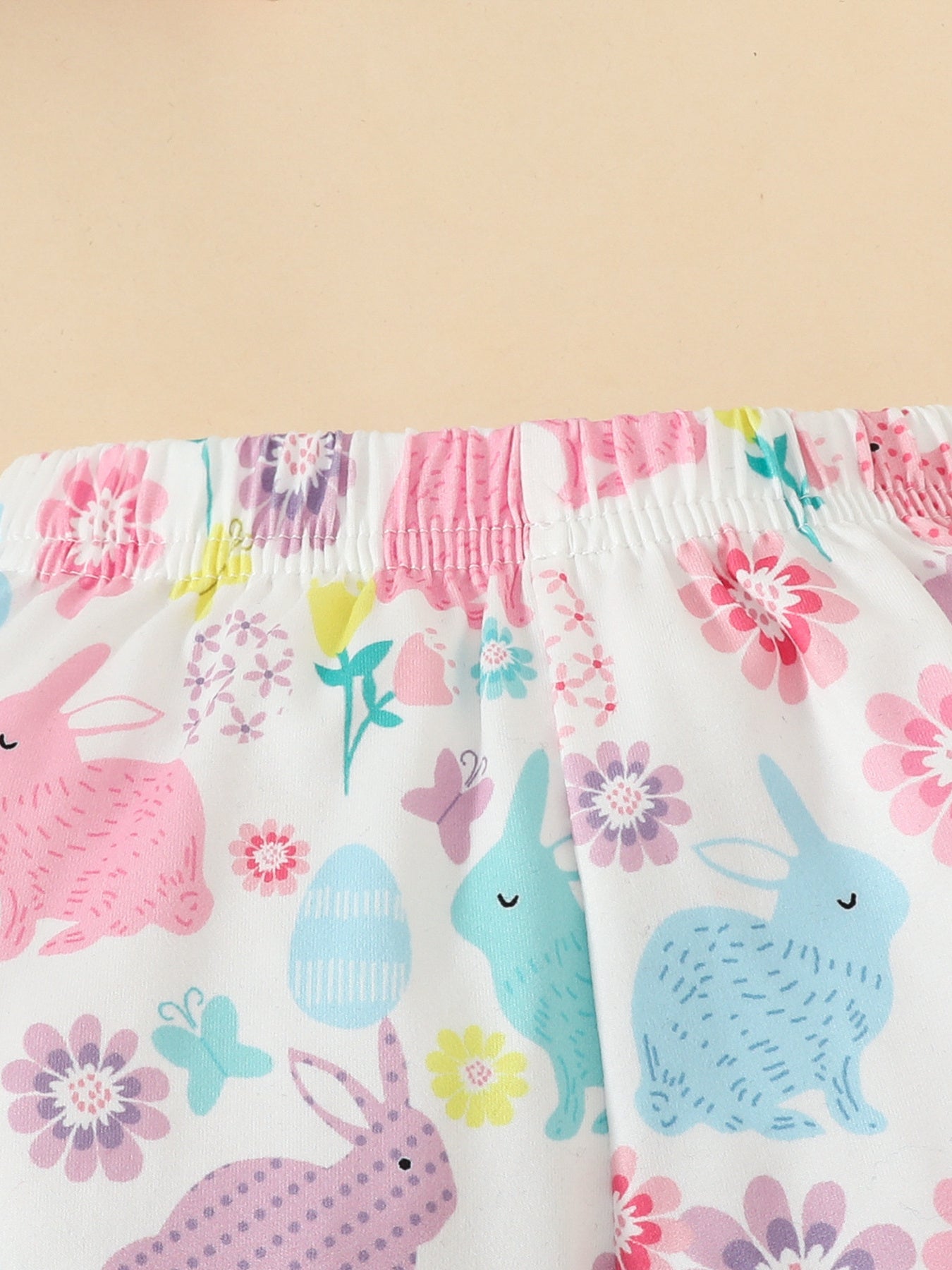 Children's Easter Bunny Graphic and Pants Set with Headband- Shopimist- {{Product type}}