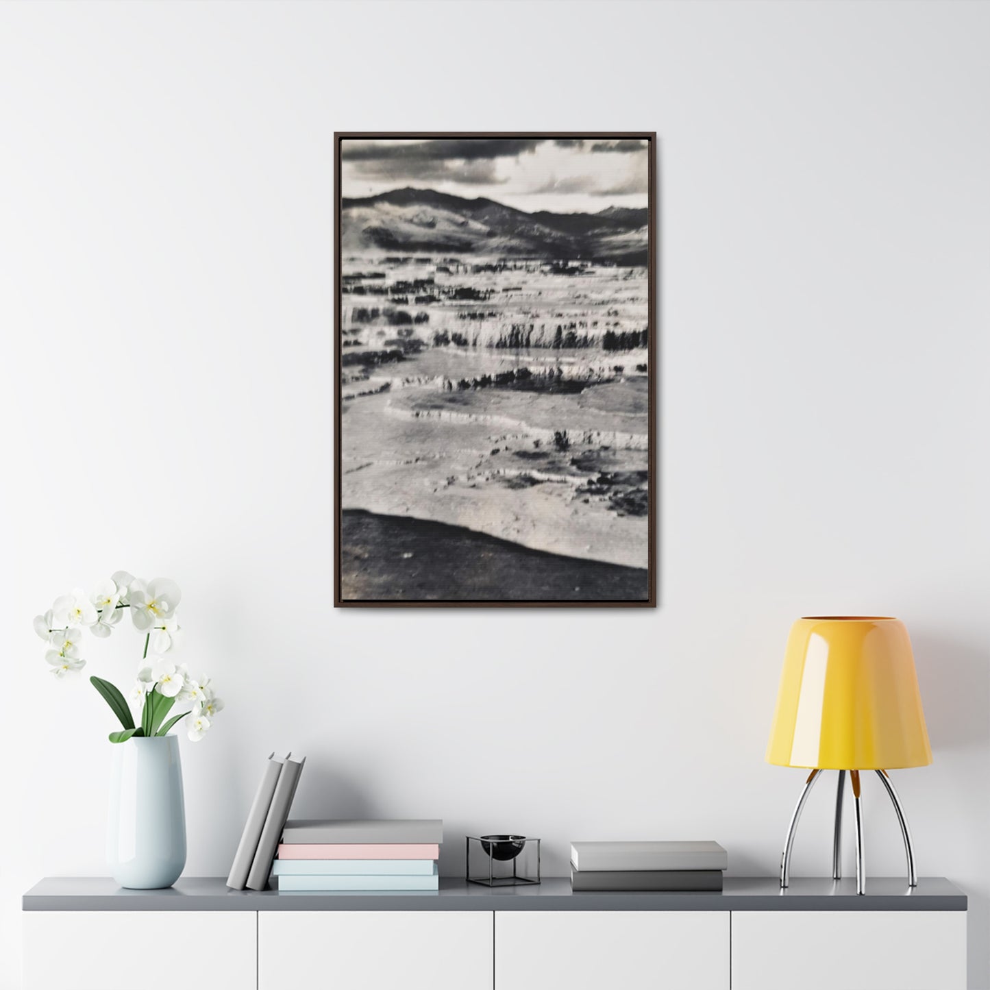 Springs at Jupiter Terrace Yellowstone Gallery Canvas Wraps, Vertical Frame