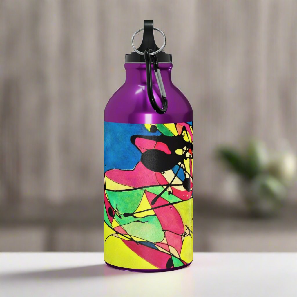 Exploding Earth Oregon Sport Bottle