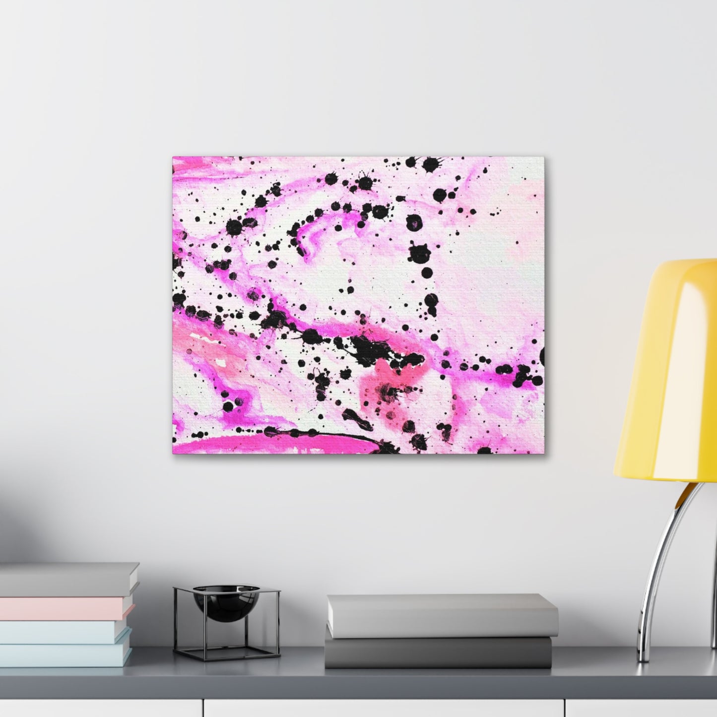 Neon Lightning Canvas Gallery Wraps