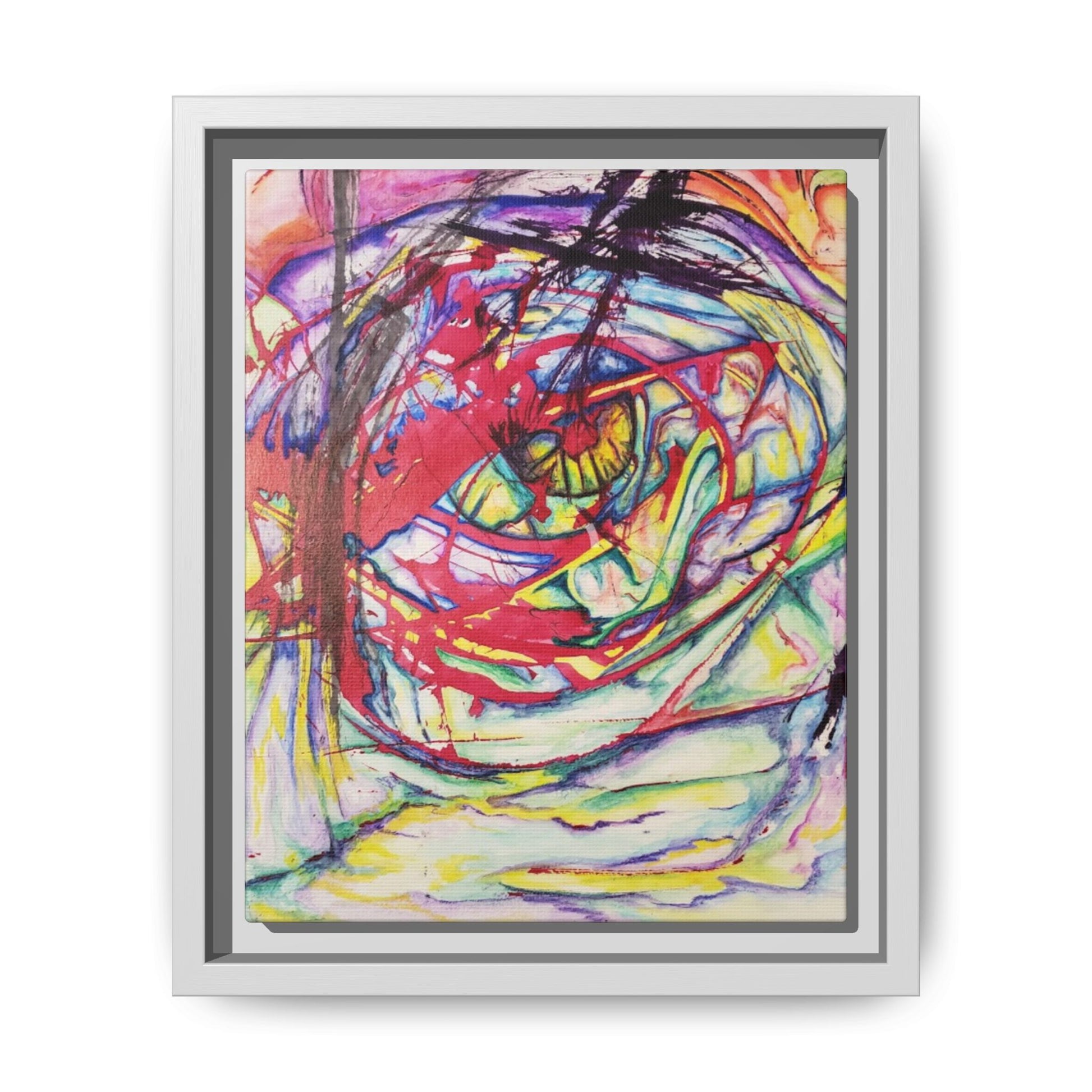 The Eye Framed Art Print - Kia Day Design