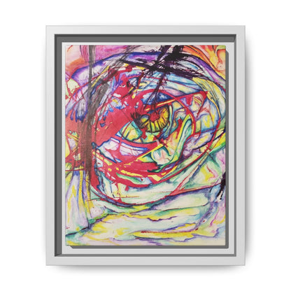 The Eye Framed Art Print - Kia Day Design