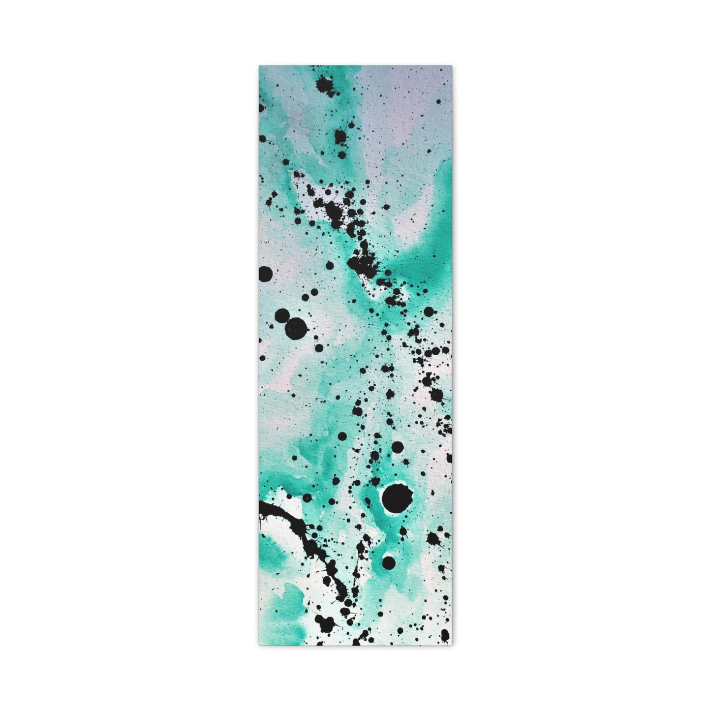 Teal Burst Canvas Gallery Wraps