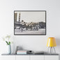 Boeing B-17 Bomber Gallery Canvas Wraps Horizontal Frame 40″ x 30″ Black 1.25"