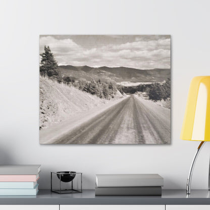 Western Road Canvas Gallery Wraps 24″ x 20″ 1.25"