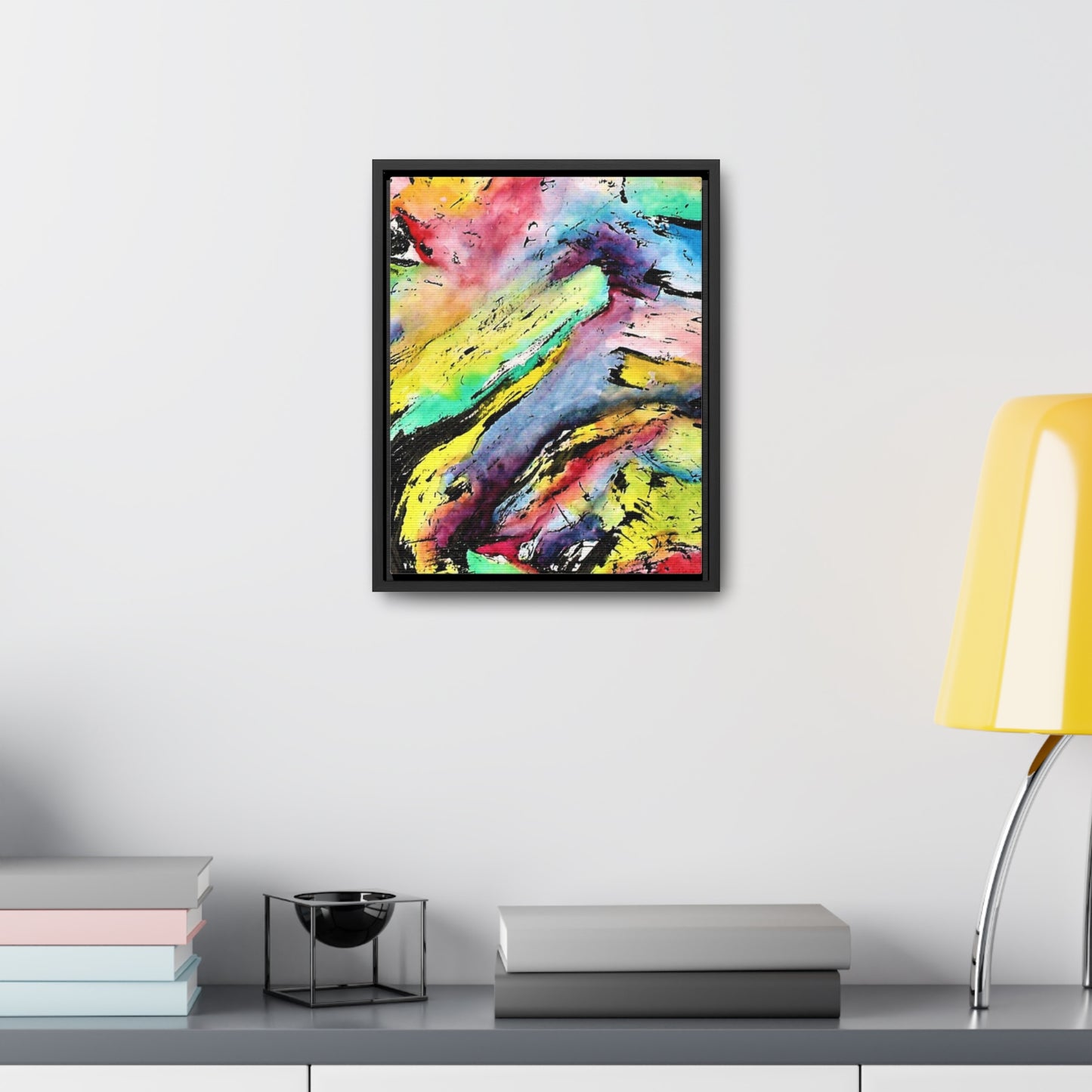 Vortex Gallery Canvas Wraps, Vertical Frame