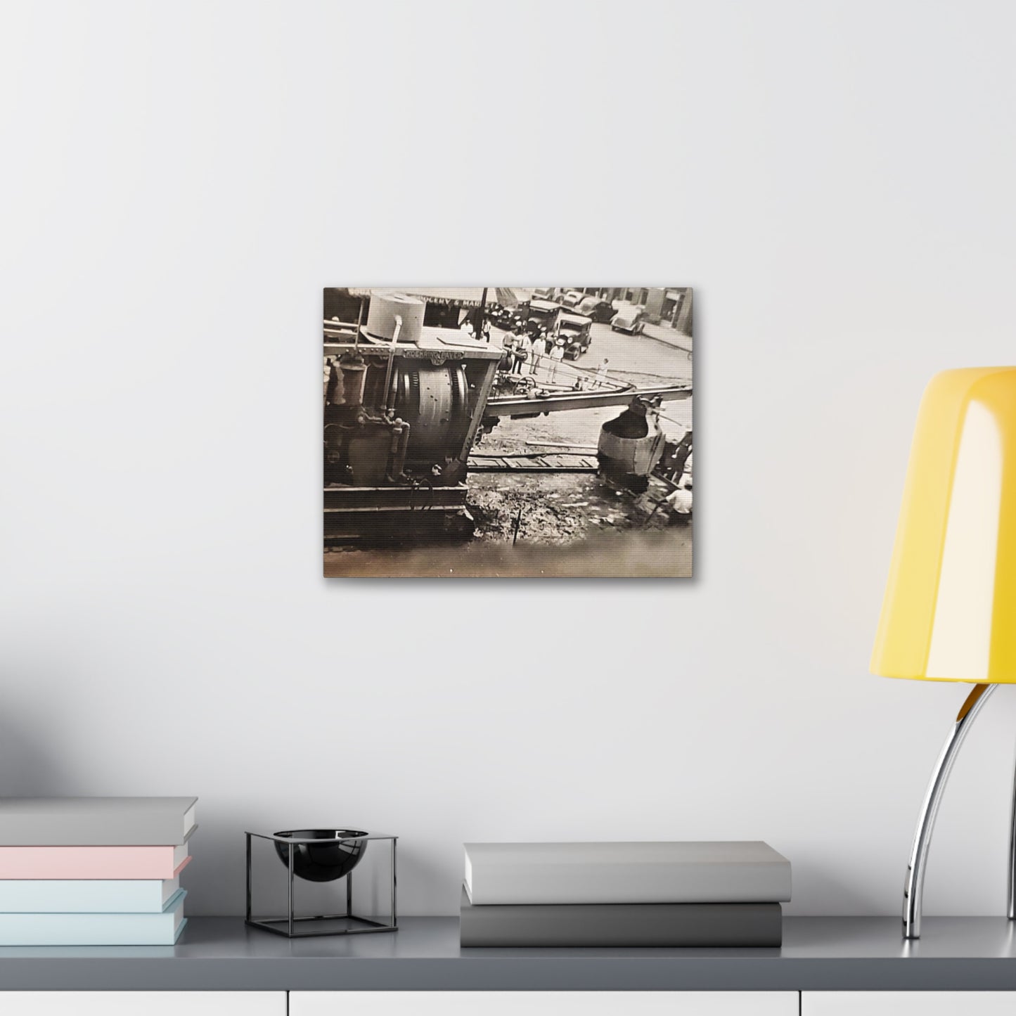 Concrete Worker Canvas Gallery Wraps