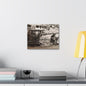 Concrete Worker Canvas Gallery Wraps 14″ x 11″ 1.25"
