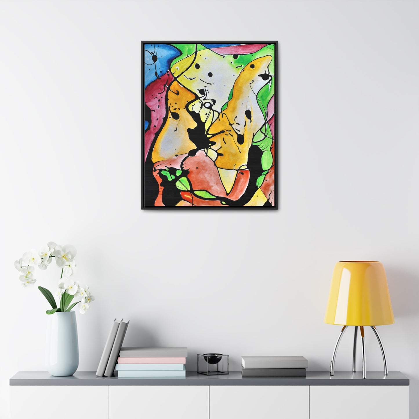 Space Judy Gallery Canvas Wraps, Vertical Frame