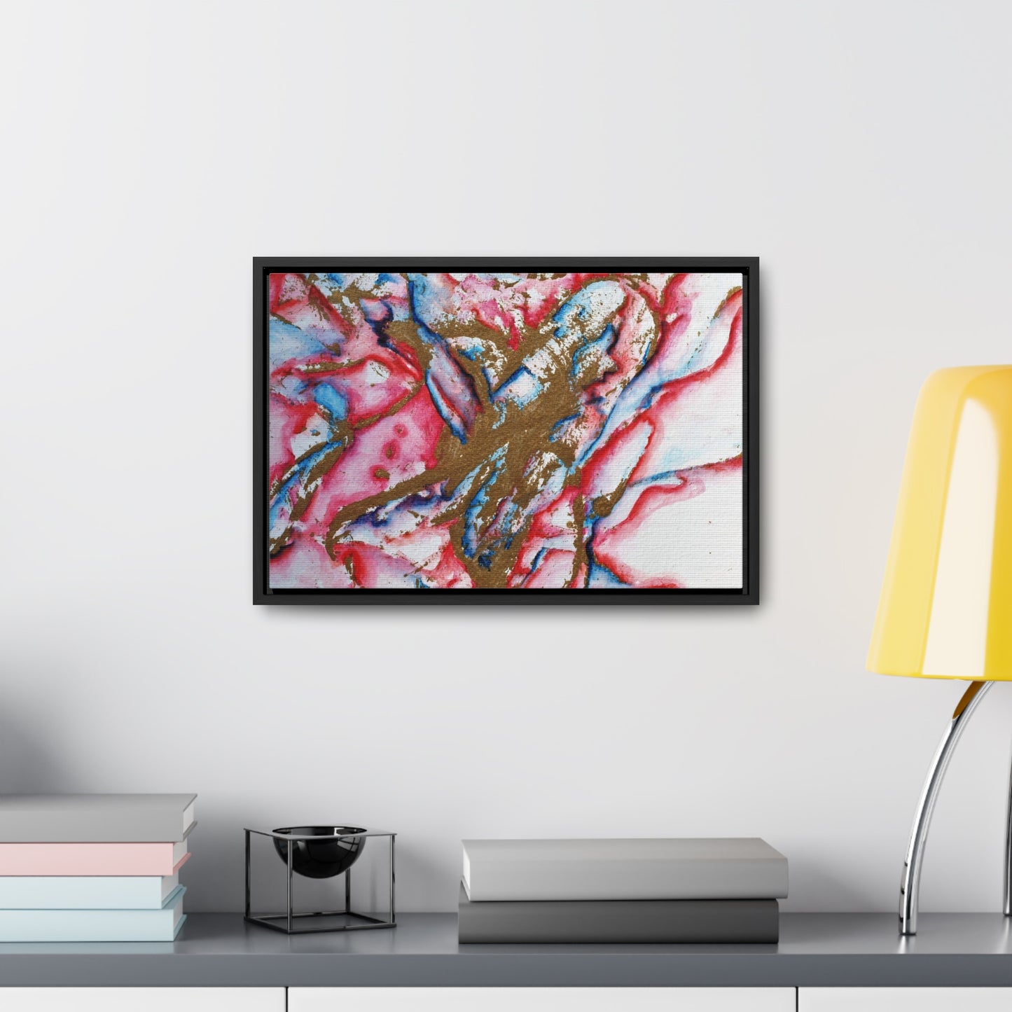 Abstract Love Gallery Canvas Wraps, Horizontal Frame