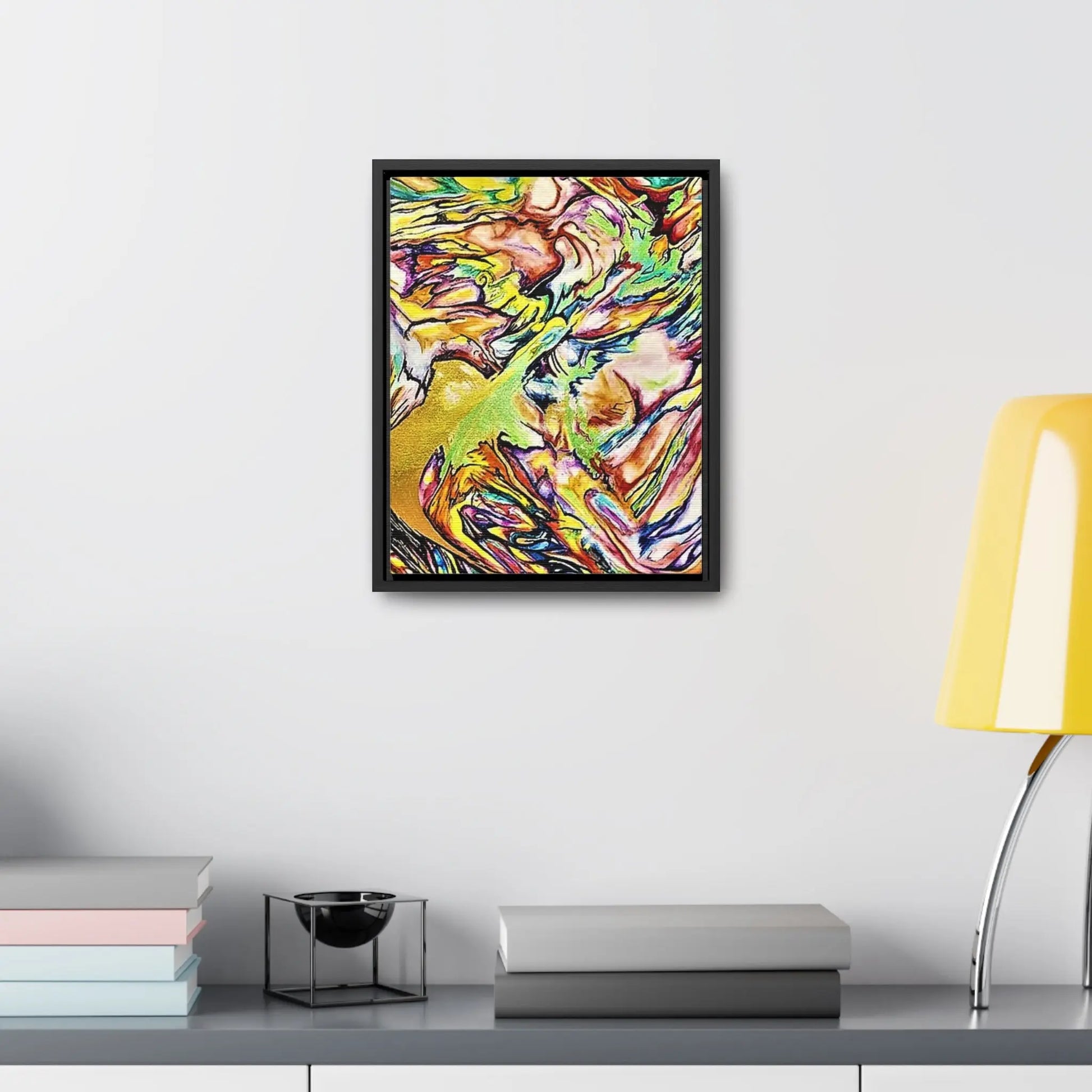 Phoenix Rising Gallery Canvas Wraps, Vertical Frame