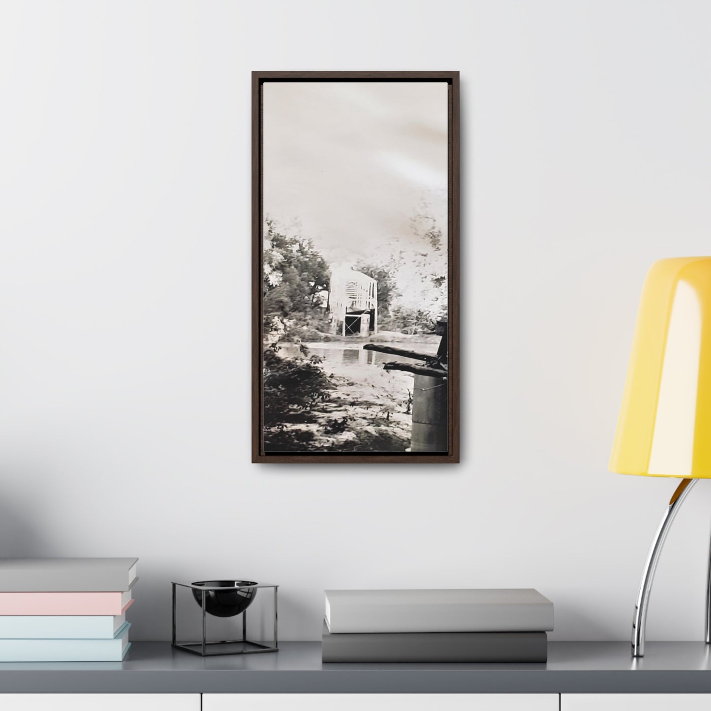 Bridge Gallery Canvas Wraps, Vertical Frame