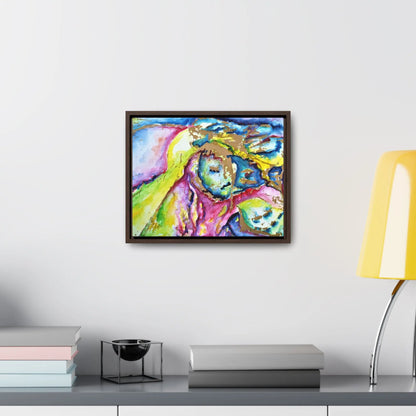 Mothers Face Gallery Canvas Wraps, Horizontal Frame