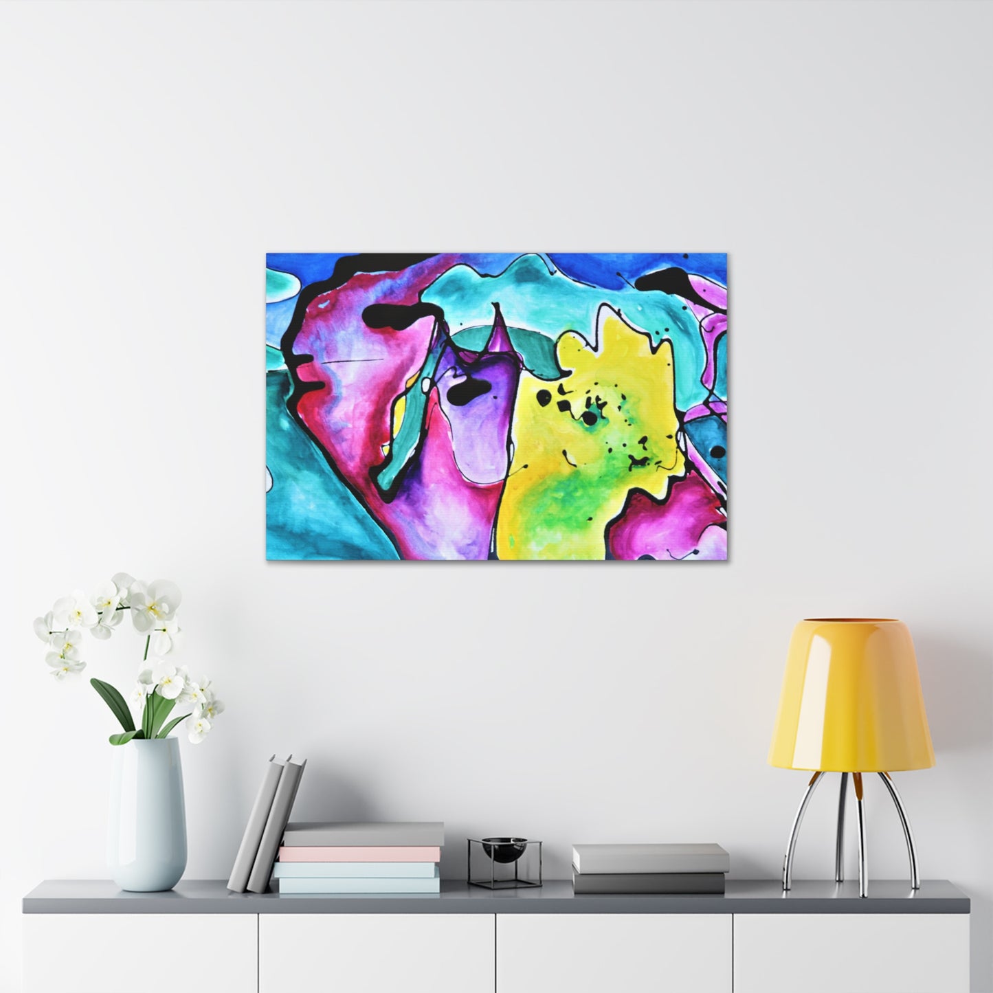 Cat Dog Canvas Gallery Wraps